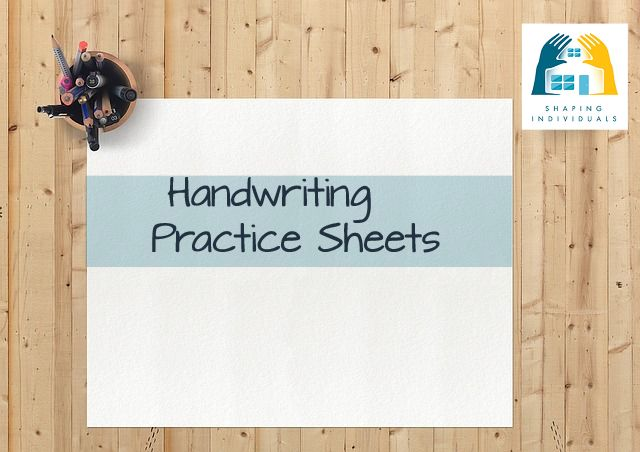 Free Printable Handwriting Practice Sheets - To Simply Inspire