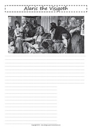 free notebooking pages - middle ages