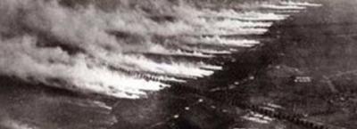 German Chlorine gas attack