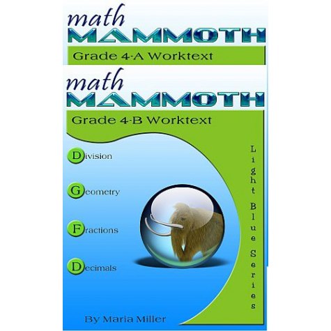 Math Mammoth Year 4 Curriculum