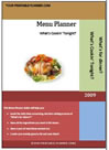 menu planner, meal planner