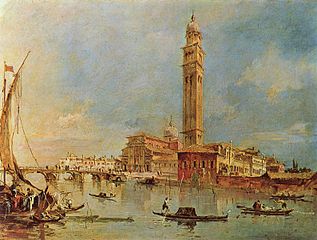 Francesco Guardi Paintings of Venice